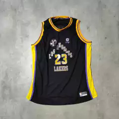 Musculosa NBA Lakers negra LeBron James