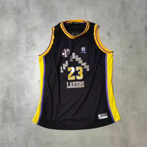 Musculosa NBA Lakers negra LeBron James