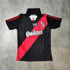 Camiseta River Quilmes negra 1999 retro en internet