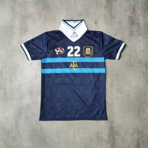 Camiseta AFA 1999 Riquelme suplente retro