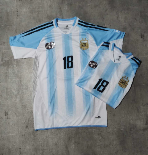 Camiseta AFA Seleccion retro 2005 Messi titular