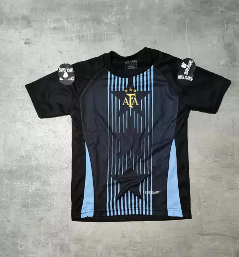 Camiseta AFA Pre Match niño negra