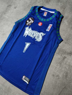 Musculosa NBA Wolves azul niño - tienda online