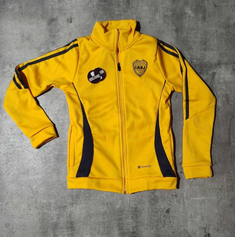 Campera Boca amarilla niño 2026