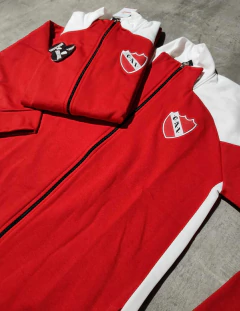Campera Independiente roja tiras blancas - Hooligans Bahía