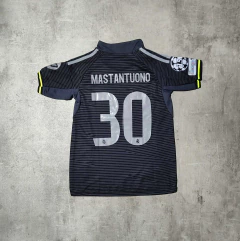 Camiseta Real Madrid niño suplente gris Mastantuono - comprar online
