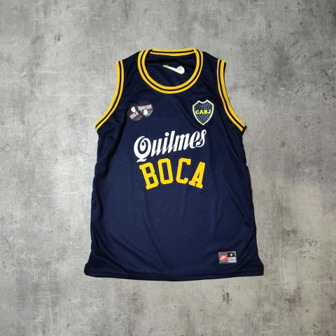 Musculosa Boca Quilmes azul oscura