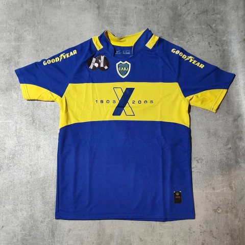 Camiseta Boca 2005 Xentenario Megatone Palermo retro