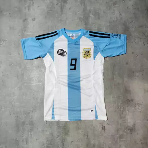 Camiseta AFA Retro Batistuta 2002 titular