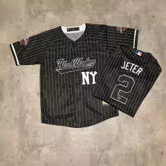 Camiseta MBL Black Yankees 2 negra