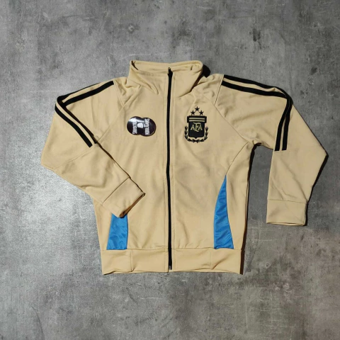 Campera AFA Seleccion beige niño