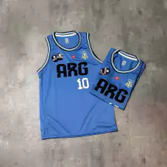 Musculosa Argentina celeste premium