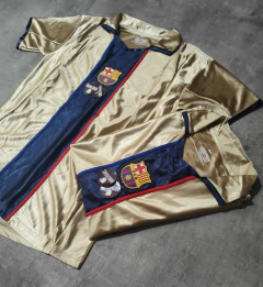 Camiseta Barcelona Riquelme dorada retro importada 2002 - comprar online
