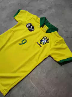 Camiseta Ronaldo Brasil retro niño - tienda online