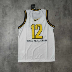 Musculosa Boca blanca retro 12 amarillo - Hooligans Bahía