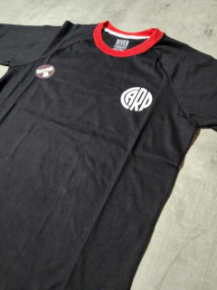Remera River negra lisa oficial - comprar online