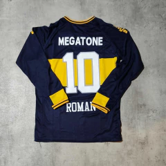 Camiseta Boca Megatone titular manga larga Roman retro en internet