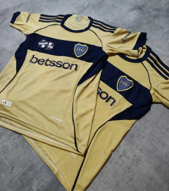 Camiseta Boca Betsson suplente dorada 2026 niño - comprar online