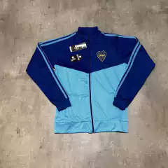 Campera Boca celeste mangas azules