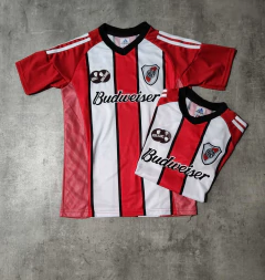 Camiseta River Budweiser tricolor retro Cavenagui
