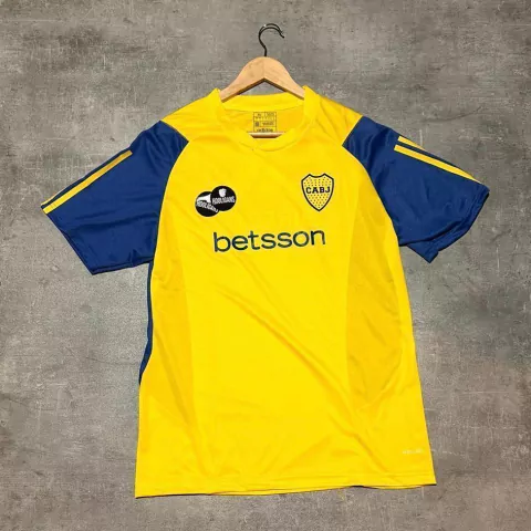 Camiseta Boca entrenamiento amarilla 2024