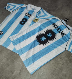 Camiseta AFA 1997 titular Riquelme - Hooligans Bahía