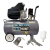 COMPRESOR DE AIRE 50 LITROS 2.5 HP POWER HUNT COMPHKIT50L