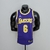 Regata NBA Los Angeles Lakers n°6 LeBron James Nike Masculina - Roxo+Amarelo