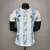 Camisa Argentina Home 20/21 Player Adidas Masculina - Branca e Azul