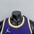 Regata NBA Los Angeles Lakers n°6 LeBron James Nike Masculina - Roxo+Amarelo na internet