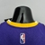 Regata NBA Los Angeles Lakers n°6 LeBron James Nike Masculina - Roxo+Amarelo - loja online