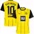 Camisa-Puma-Borussia-Dortmund-2024-2025-Home-Amarela-Personalizada-Brandt-10-Futebol-Football-Soccer