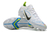 chuteira-nike-mercurial-original-dourada-branca-neymar-cr7-superfly-bota-botinha-cano-longo-azul