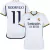 nova-camisa-Real-Madrid-2023-2024-oficial-adidas-Rodrygo-número-11-casa-da-champions-original-Brasil-emirates-no-racism-espanha-serie-a-Rodrigo-raio-maior-da-UEFA-futebol-shirts-soccer-camiseta-branca-dourada-centauro-