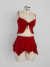 conjunto fada vermelho lacoste - P/M na internet