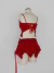 conjunto fada vermelho lacoste - P/M