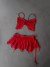 conjunto fada vermelho lacoste - P/M - comprar online
