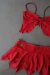 conjunto fada vermelho lacoste - P/M - comprar online
