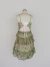 vestido verde estampado - P/M na internet