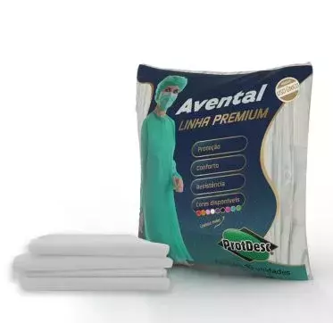 Avental S/M 20G Tam. Único BCO Protdesc