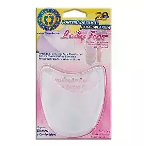 Ponteira de Siligel Para Bailarina Lady Feet