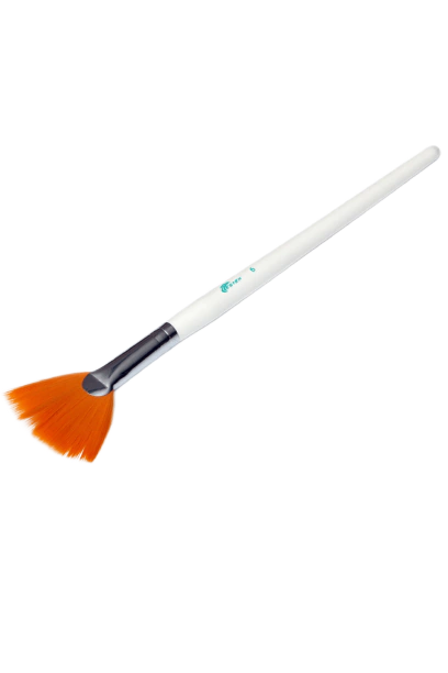 Pincel de Seda para Ácido Branco - n6 - Pincéis para Estética - Estek