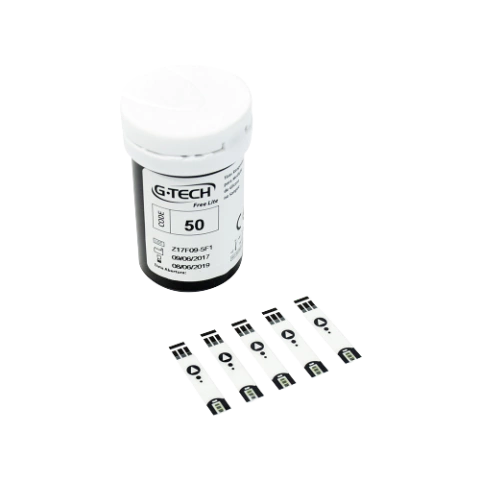 Tiras de teste G.tech free Lite Caixa c/50