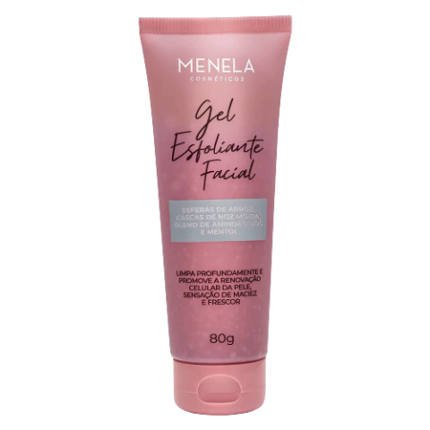 Gel esfoliante para o rosto Menela