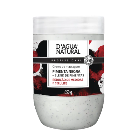 Creme de Massagem Pimenta Negra 1 kl