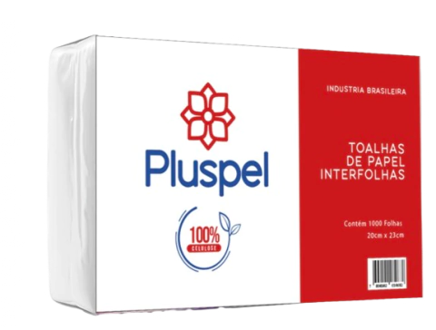 Papel Toalha Pluspel 1000 Folhas