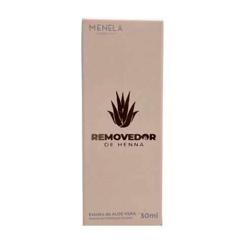 Removedor de Henna 30ml - Menela
