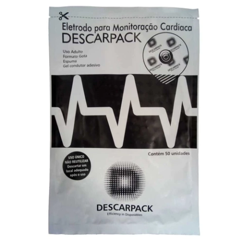 Eletrodo Ecg Descartavel - Descarpack