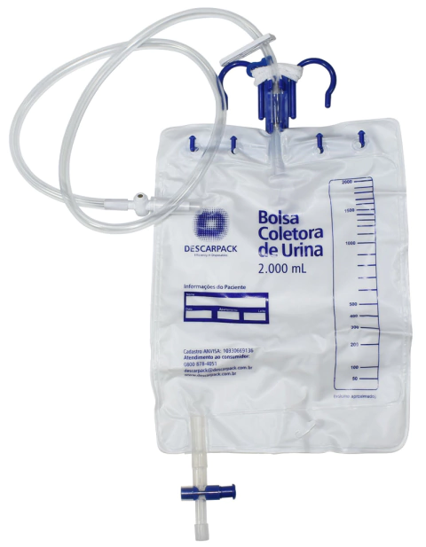 Bolsa Coletora De Urina 2000ml