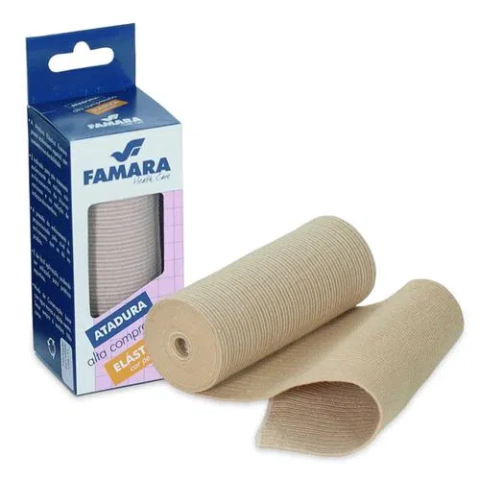 Atadura De Alta Compressao 10cm E 15cm - Famara